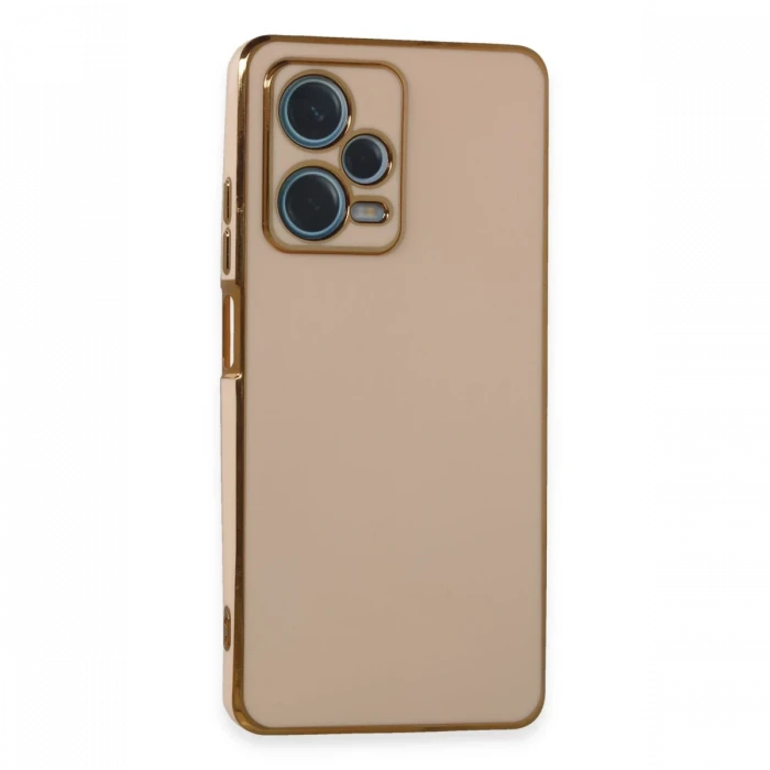 Xiaomi Redmi Note 12 Pro Plus Kılıf Volet Silikon - Pembe