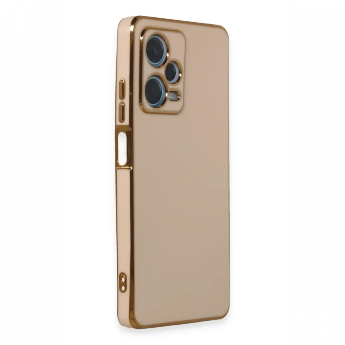 Xiaomi Redmi Note 12 Pro Plus Kılıf Volet Silikon - Pembe