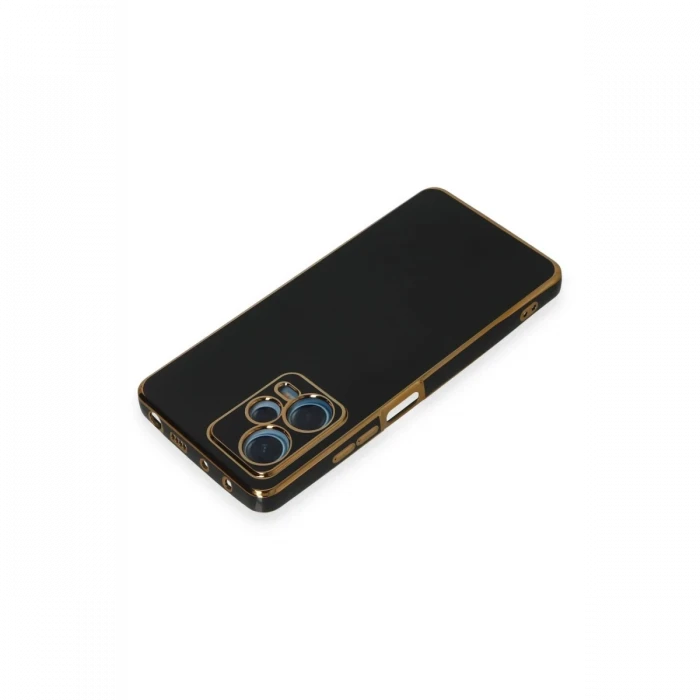 Xiaomi Redmi Note 12 Pro Plus Kılıf Volet Silikon - Siyah