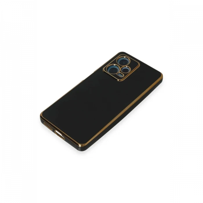 Xiaomi Redmi Note 12 Pro Plus Kılıf Volet Silikon - Siyah