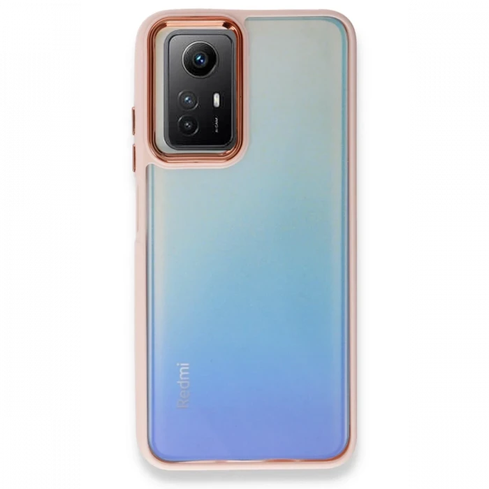 Xiaomi Redmi Note 12S Kılıf Dora Kapak - Pudra
