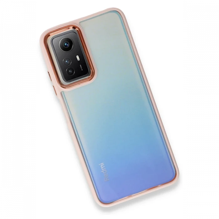 Xiaomi Redmi Note 12S Kılıf Dora Kapak - Pudra