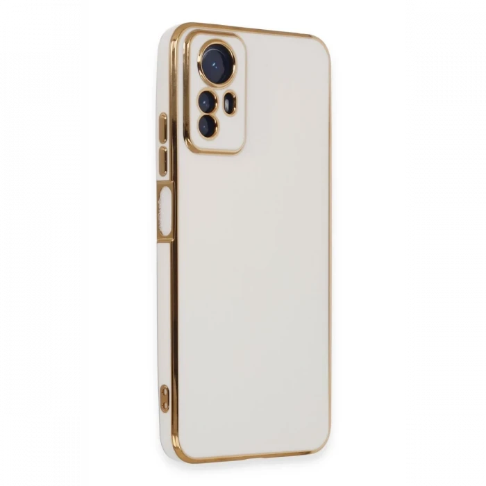 Xiaomi Redmi Note 12S Kılıf Volet Silikon - Beyaz