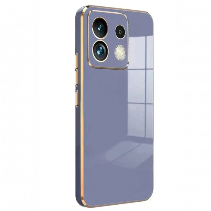 Xiaomi Redmi Note 13 4G Kılıf Volet Silikon - Mavi