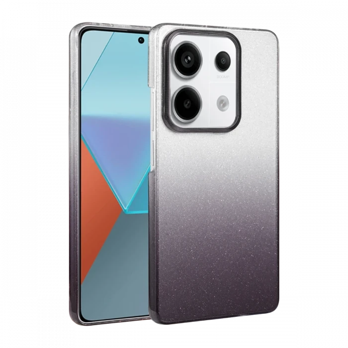 Xiaomi Redmi Note 13 Pro 4G Glossy Kapak - Siyah
