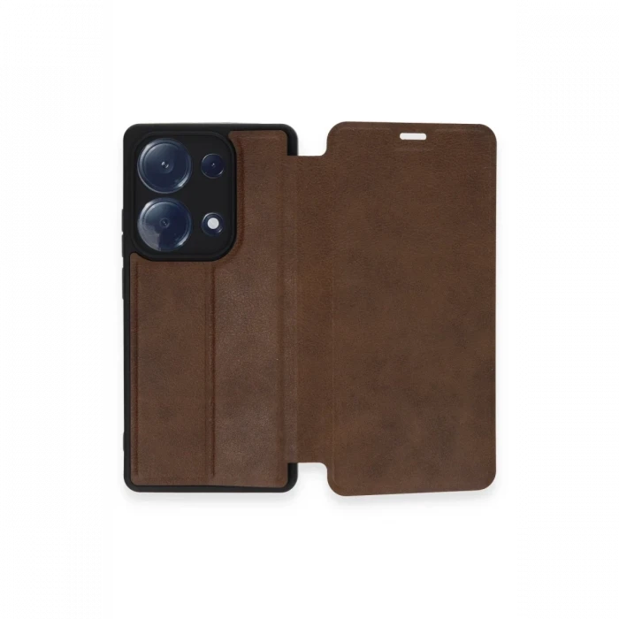 Xiaomi Redmi Note 13 Pro 4G Kılıf Flip Cover - Taba
