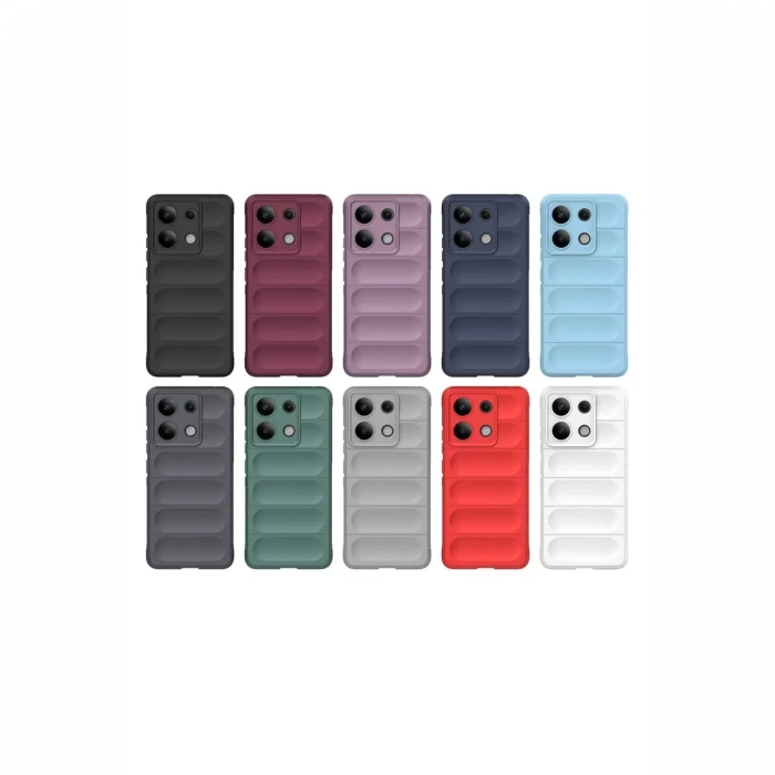 Xiaomi Redmi Note 13 Pro 4G Kılıf Optimum Silikon - Siyah
