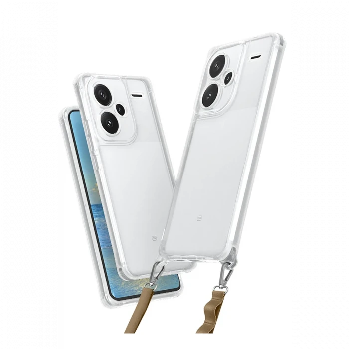 Xiaomi Redmi Note 13 Pro Plus Kılıf Penta Silikon Kılıf - Şeffaf