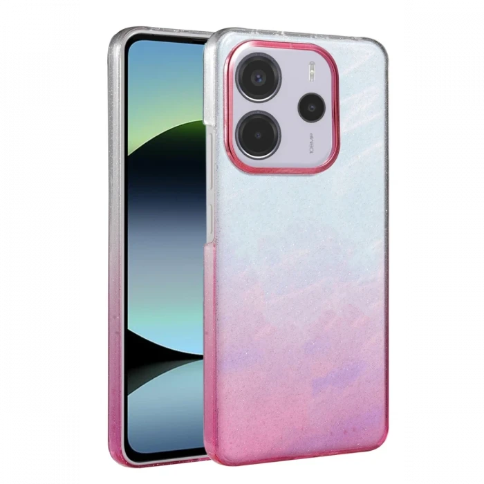 Xiaomi Redmi Note 14 4G Glossy Kapak - Pembe