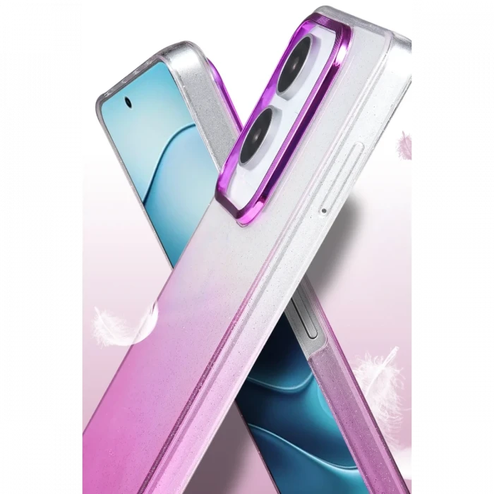 Xiaomi Redmi Note 14 4G Glossy Kapak - Pembe