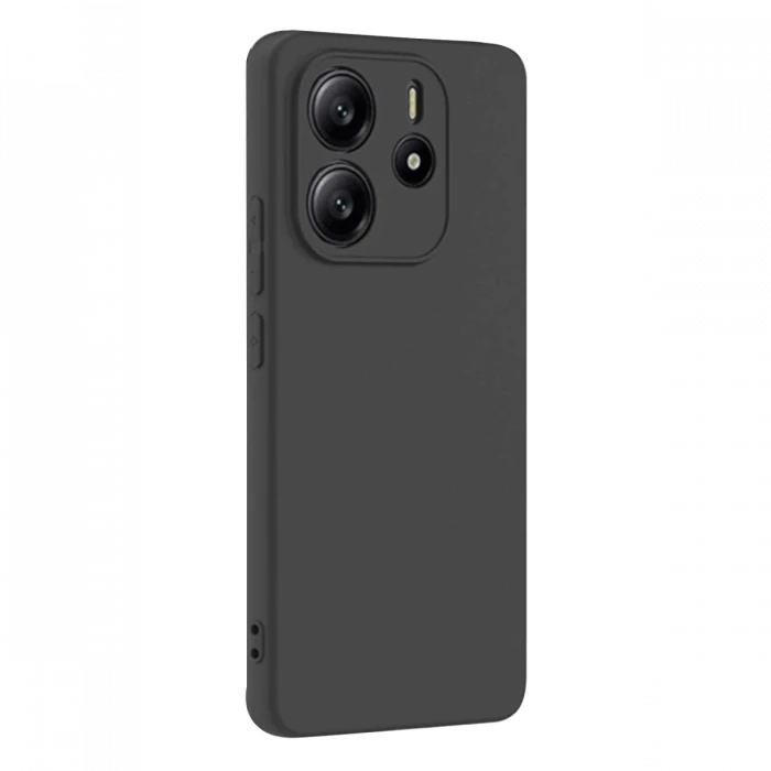 Xiaomi Redmi Note 14 4G Kılıf First Silikon - Siyah