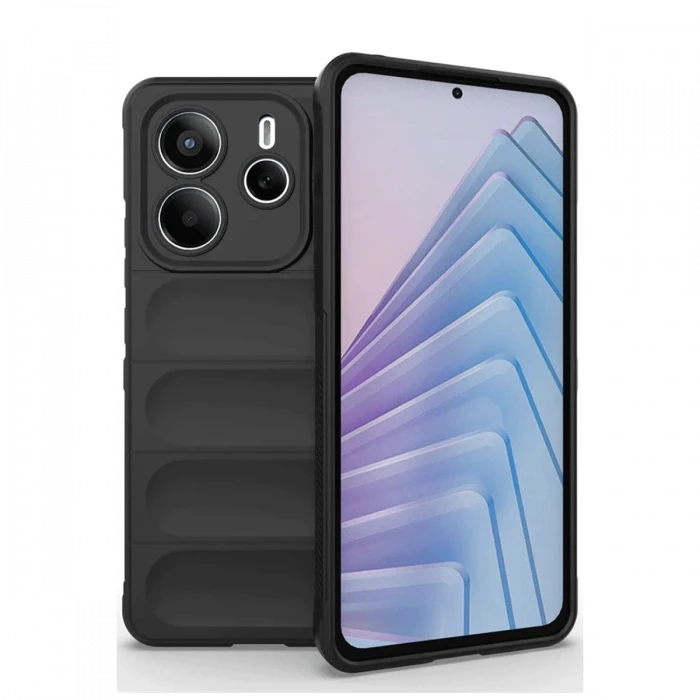 Xiaomi Redmi Note 14 4G Kılıf Optimum Silikon - Siyah