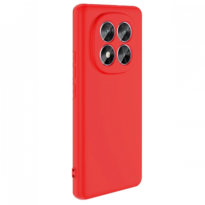 Xiaomi Redmi Note 14 Pro 4G Kılıf First Silikon - Kırmızı