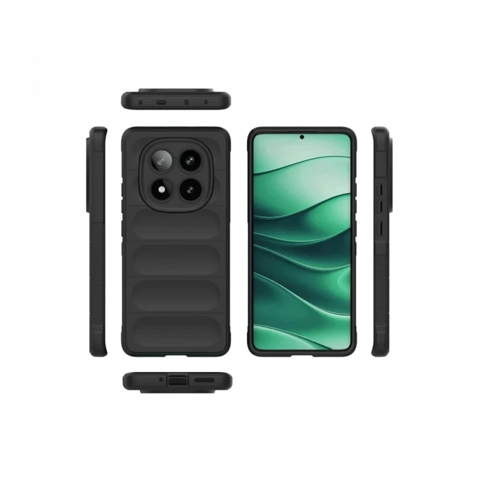 Xiaomi Redmi Note 14 Pro 4G Kılıf Optimum Silikon - Siyah