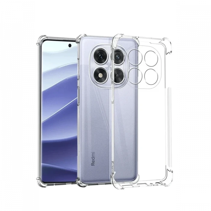 Xiaomi Redmi Note 14 Pro 5G Kılıf Lüx Şeffaf Silikon