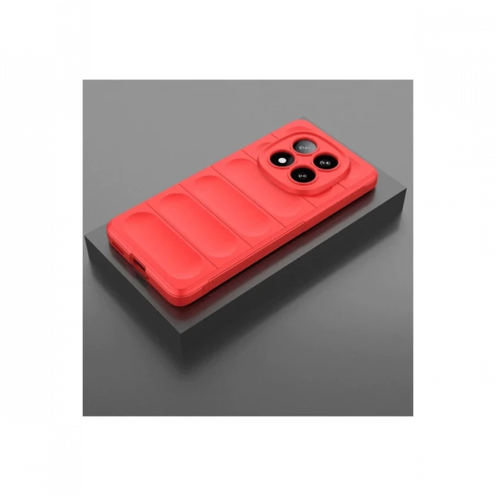 Xiaomi Redmi Note 14 Pro 5G Kılıf Optimum Silikon - Kırmızı