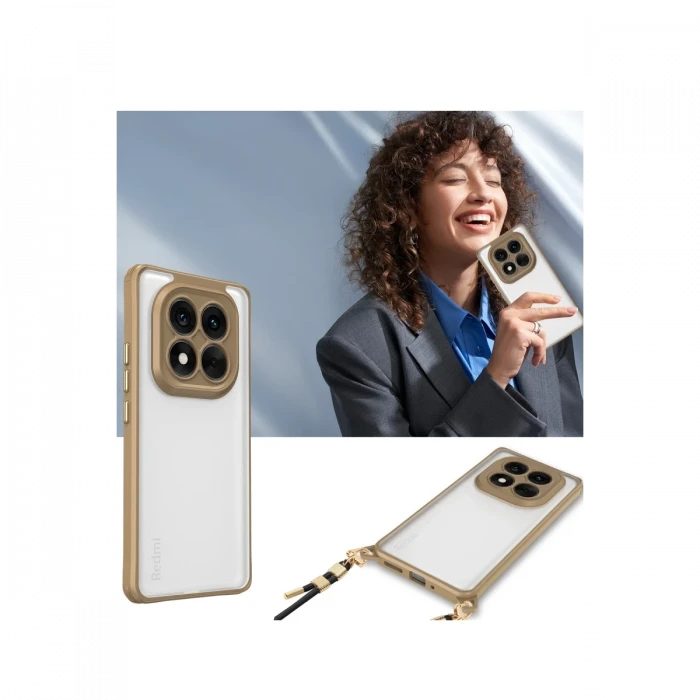 Xiaomi Redmi Note 14 Pro Plus Kılıf Penta Silikon Kılıf - Şeffaf