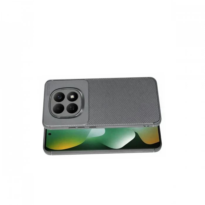 Xiaomi Redmi Note 15 4G Auto Focus Karbon Kapak - Gri