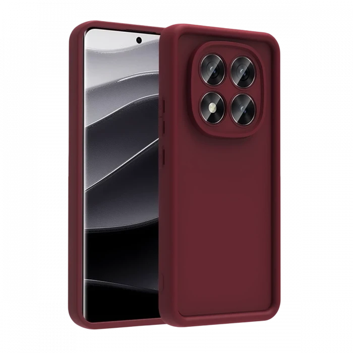 Xiaomi Redmi Note 15 4G Viera Silikon - Bordo