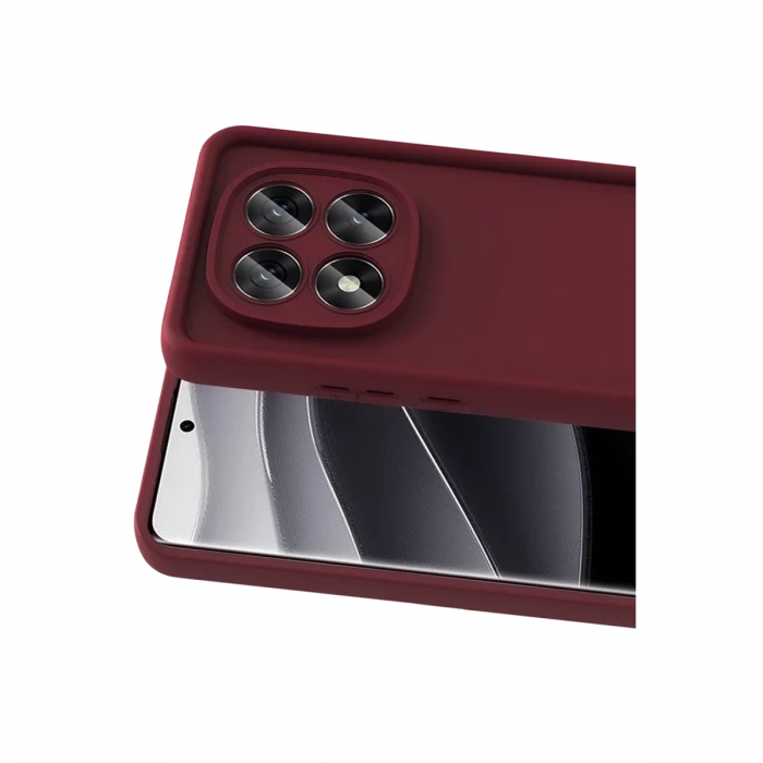 Xiaomi Redmi Note 15 Pro 4G Viera Silikon - Bordo
