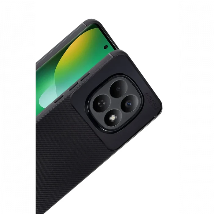 Xiaomi Redmi Note 15 Pro Plus 5G Auto Focus Karbon Kapak - Siyah