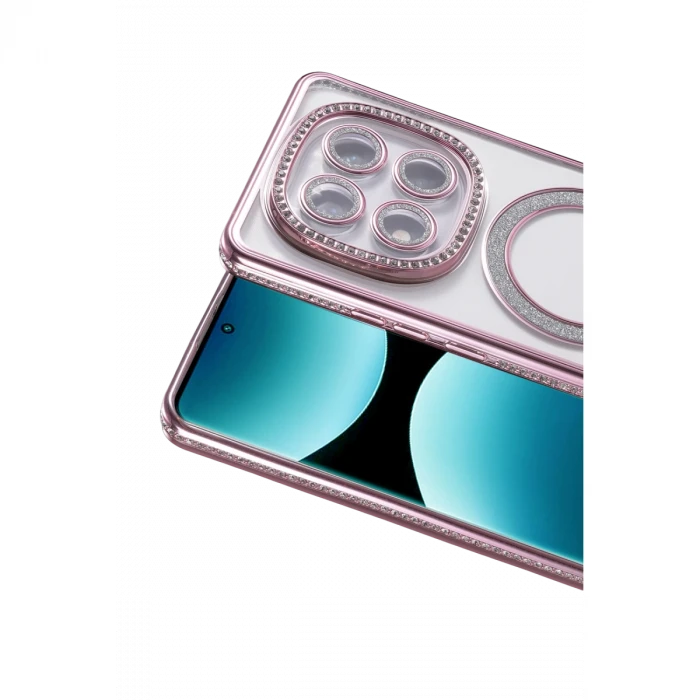 Xiaomi Redmi Note 15 Pro Plus 5G Joke Simli Magneticsafe Kılıf - Pembe