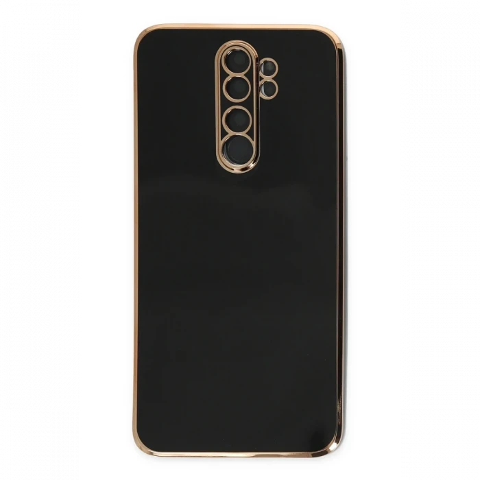 Xiaomi Redmi Note 8 Pro Kılıf Volet Silikon - Siyah