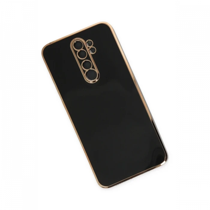 Xiaomi Redmi Note 8 Pro Kılıf Volet Silikon - Siyah