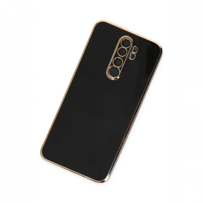 Xiaomi Redmi Note 8 Pro Kılıf Volet Silikon - Siyah