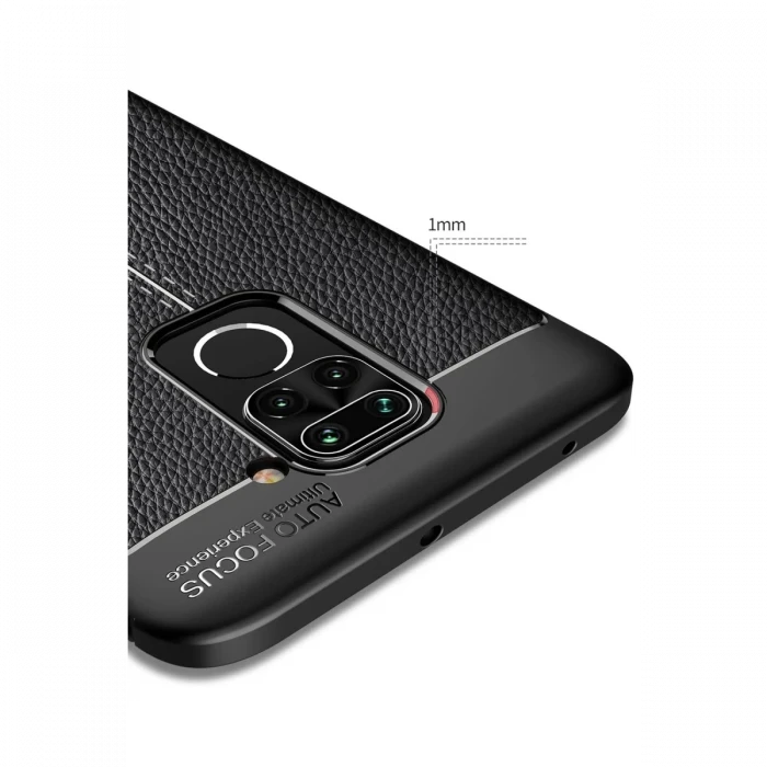 Xiaomi Redmi Note 9 Kılıf Auto Focus Kapak - Lacivert