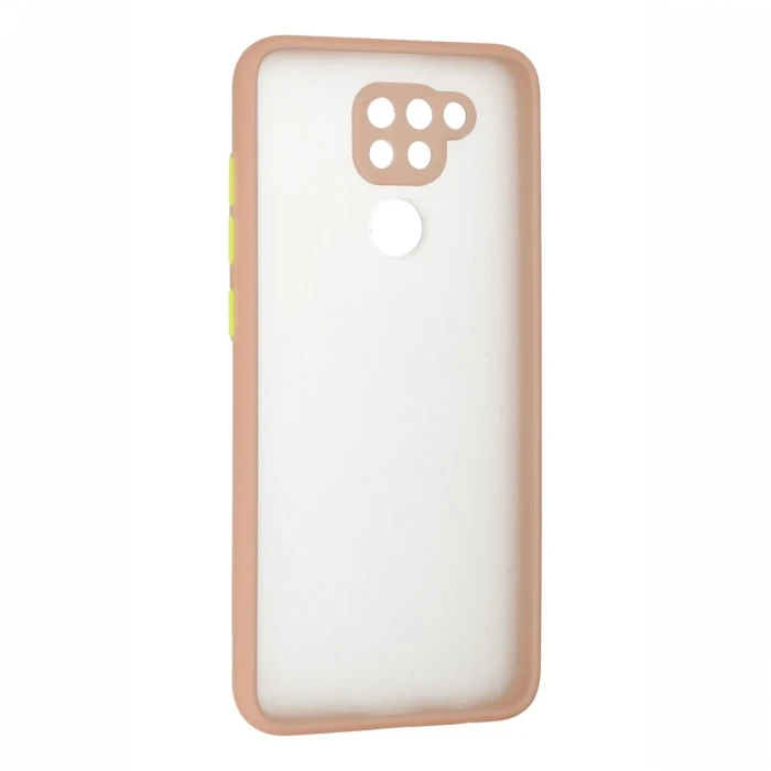 Xiaomi Redmi Note 9 Kılıf Montreal Silikon Kapak - Pembe