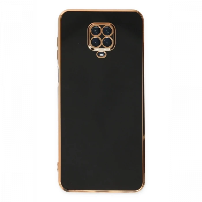 Xiaomi Redmi Note 9 Pro Kılıf Volet Silikon - Siyah