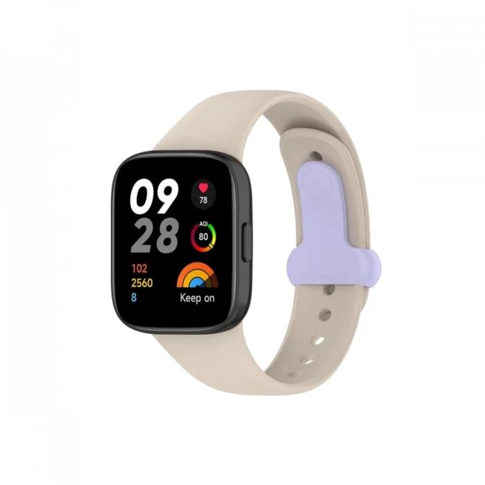 Xiaomi Redmi Watch 3 Origin Silikon Kordon - Bej