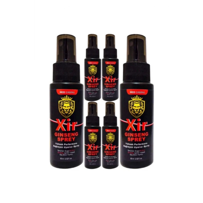 Xir  60 ml Erkeğe Özel Karışım 3xeffect 6 Adet Sprey