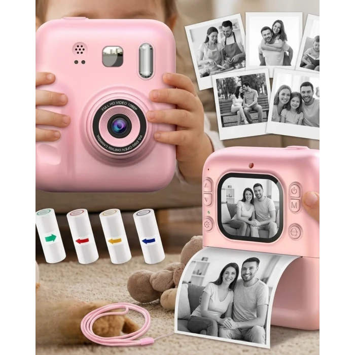 Y300H PRİNTER KAMERA PEMBE