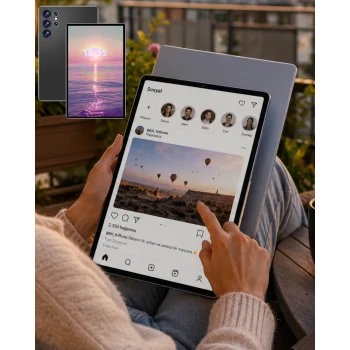 16GB RAM 1TB Tablet PC Klavyeli Kılıflı Kalemli Tablet Seti