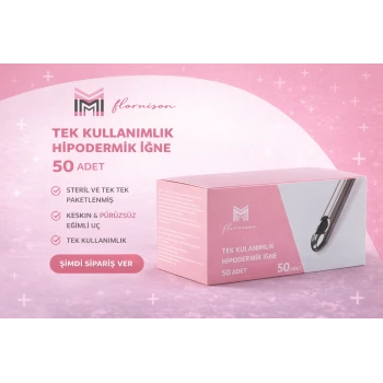 25G X 70MM Dolgu Kanülü Steril Uç 50 Adet 1 Kutu