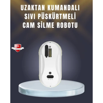 2800 Pa Güçlü Emişli Akıllı Cam Temizleyici Robot
