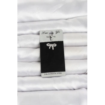 316L Cerrahi Çelik Fiyonk Model Göbek Piercing