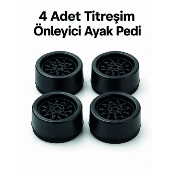 4lü Set Çamaşır Makinesi Titreşim Önleyici Ped