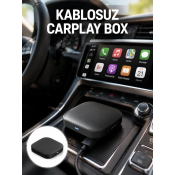 5.8GHz WiFi Destekli Kablosuz Android Auto Dönüştürücü Yeni Nesil