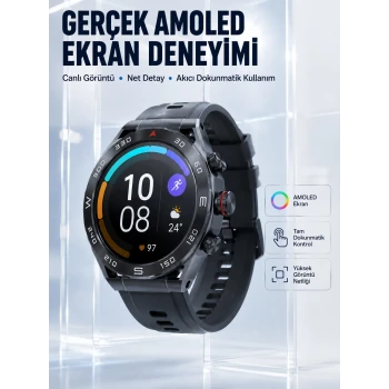 5G Android SIM Kartlı Akıllı Saat Dönebilen HD Kamera AMOLED Ekran GPS Wi-Fi