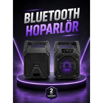 6.5 İnç Kablosuz Hoparlör Bluetooth Bağlantılı Yüksek Ses