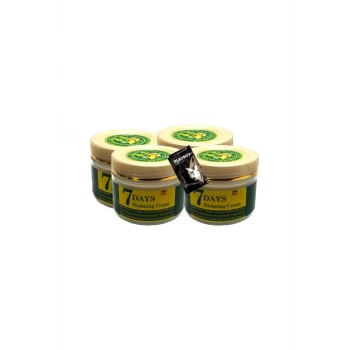 7 Days 4x100 ml Ginger Miracle Slimming Cream Sıkılaştırıcı+1 ad Jel ile