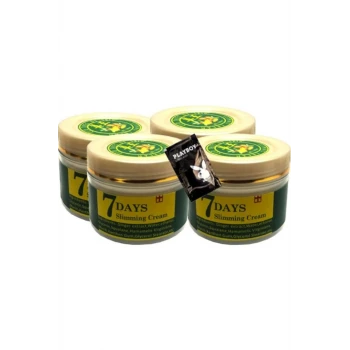 7Days 4x Adet Ginger Miracle Slimming Cream 100 ml Sel Kremi + 1 Adet Jel Hediye