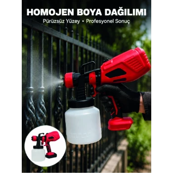 Ahşap, Metal, Mobilya ve Hobi Projeleri İçin Profesyonel Boya Tabancası