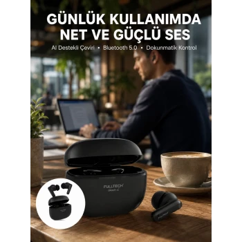 Akıllı Çeviri Destekli Bluetooth Kulaklık Profesyonel Ses Deneyimi Yeni Nesil