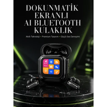 Akıllı Dokunmatik Kontrol AI Özellikli Bluetooth Kulaklık