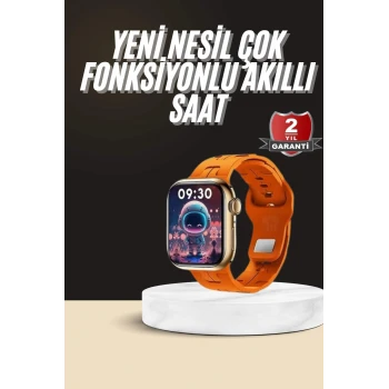 Akıllı Saat Android ve İOS Uyumlu Plastik Kordon Yeni Nesil