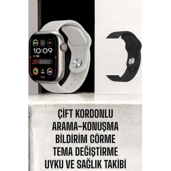 Akıllı Saat Yeni Nesil GPS Özelliği NFC Ve Uyku Takibi